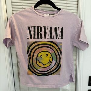 Nirvana branded Zara Kids size 10 tshirt